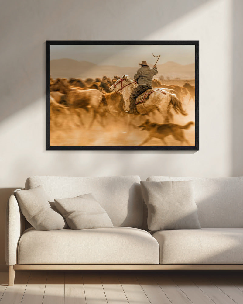 Wall art Wild horses (aka Yılkı Atları)