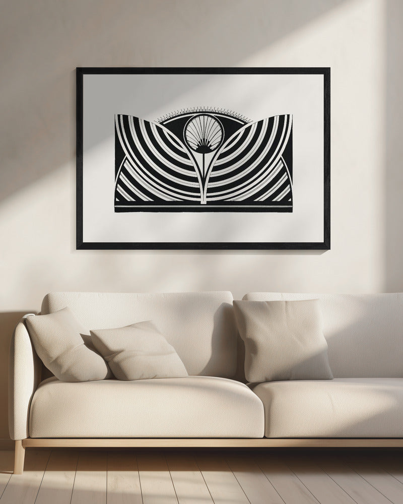 Wall art Stylized Floral Pattern