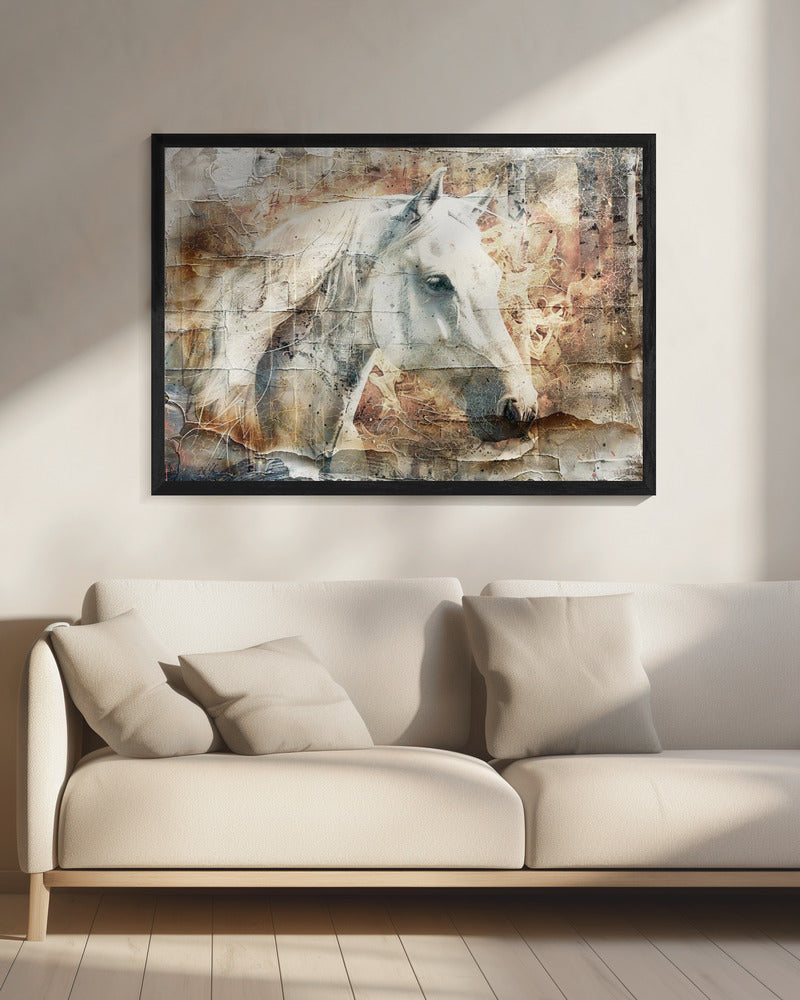 Wall art Horse Animal Vintage Art Illustration Wallart 06