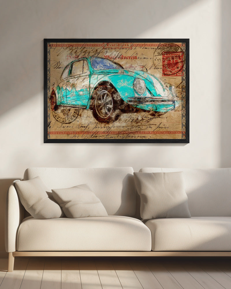 Wall art Art Volkswagen