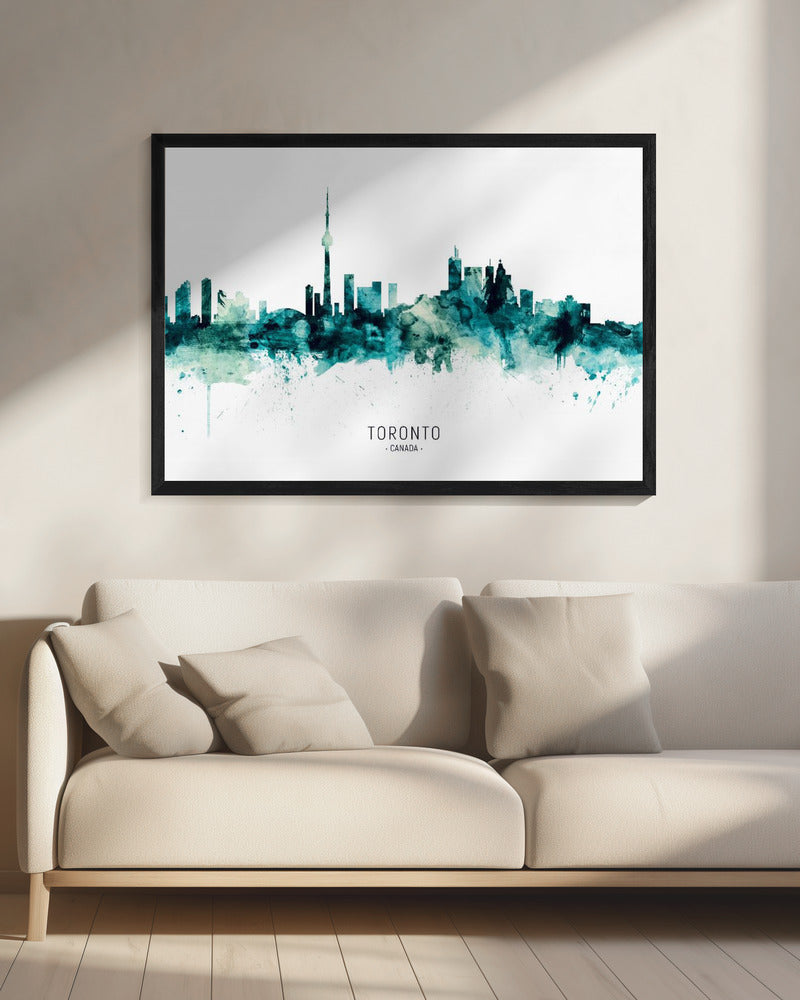 Wall art Toronto Canada Skyline