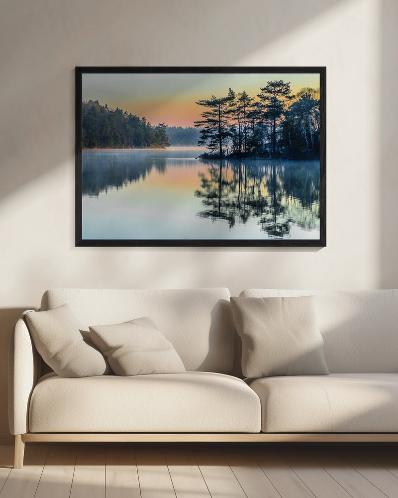 Wall art Before people wake