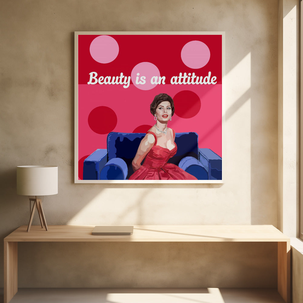 Wall art Beauty on the Couch