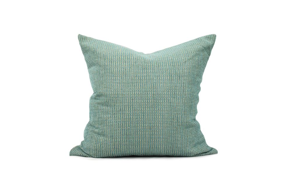 Turquoise Boucle Cushion Cover