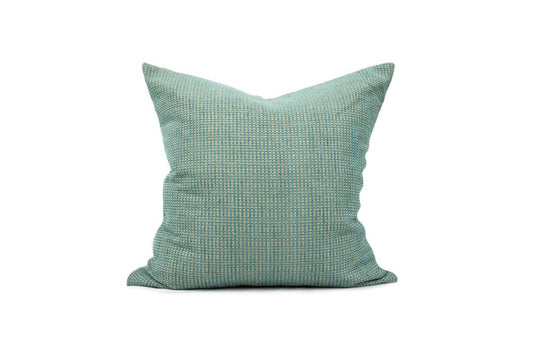 Turquoise Boucle Cushion Cover