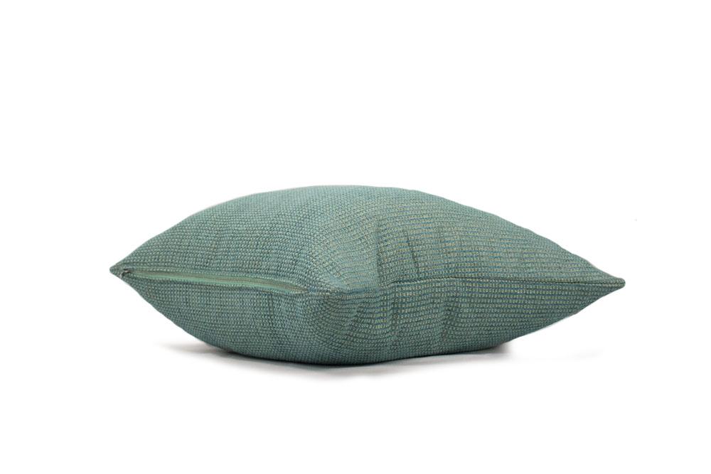 Turquoise Boucle Cushion Cover