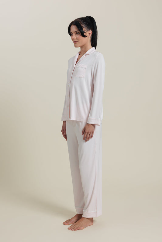 Sleepwear Set <br/>Bamboo Button-Up Pajama Set