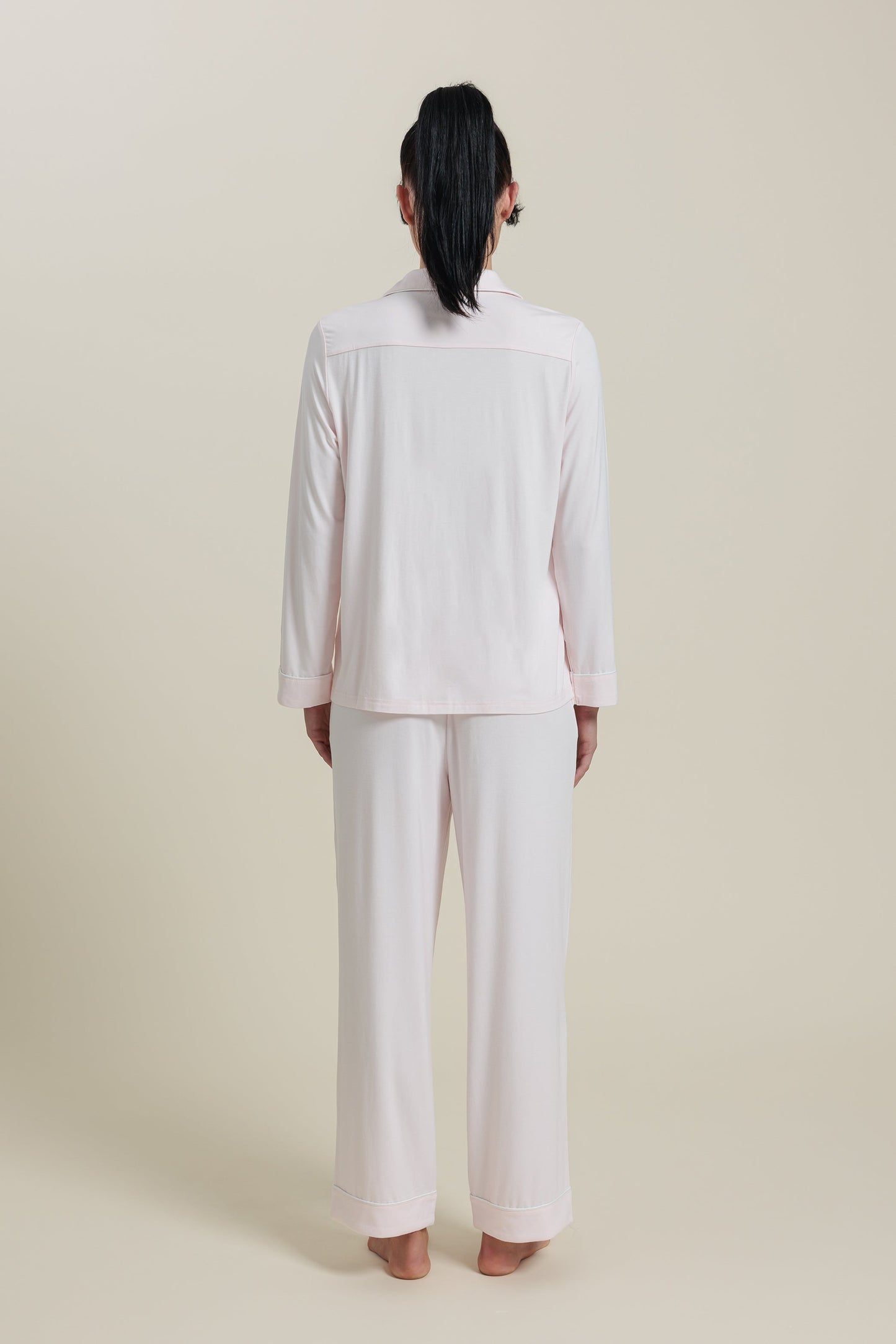 Bamboo Long Sleeve Pajama Top Shirt