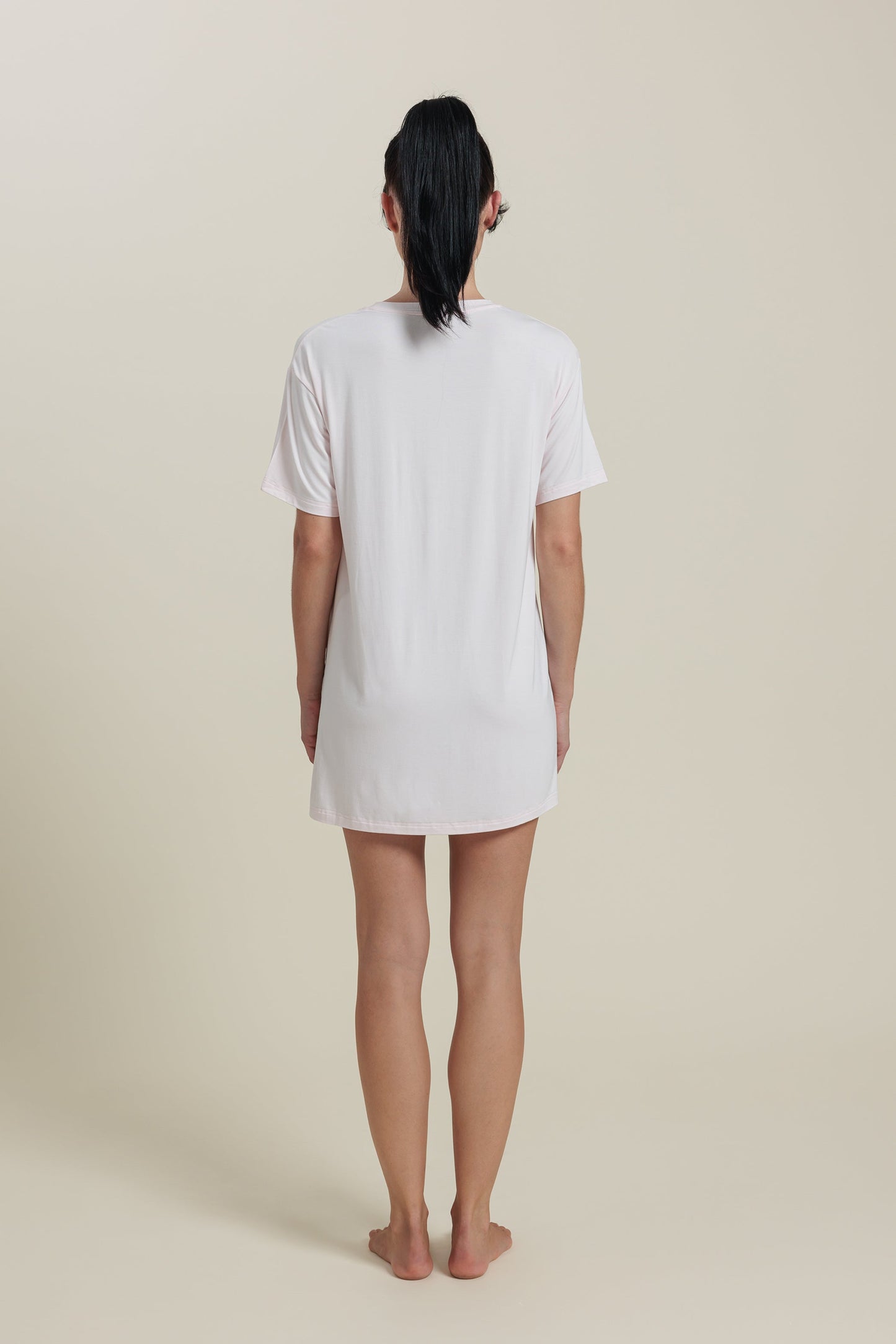 Bamboo Short Sleeve Tee Dress