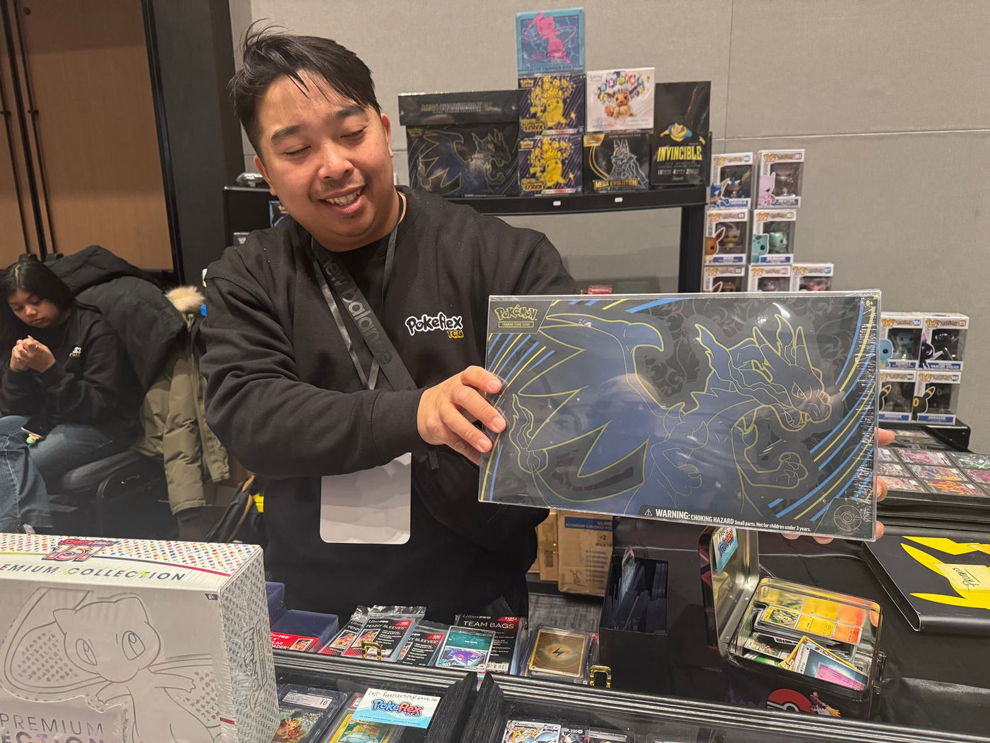 Protector for Pokémon 151 UPC & Mega Charizard EX Ultra-Premium Collection – Fits New Charizard Premium Playmat Box (2-Pack)