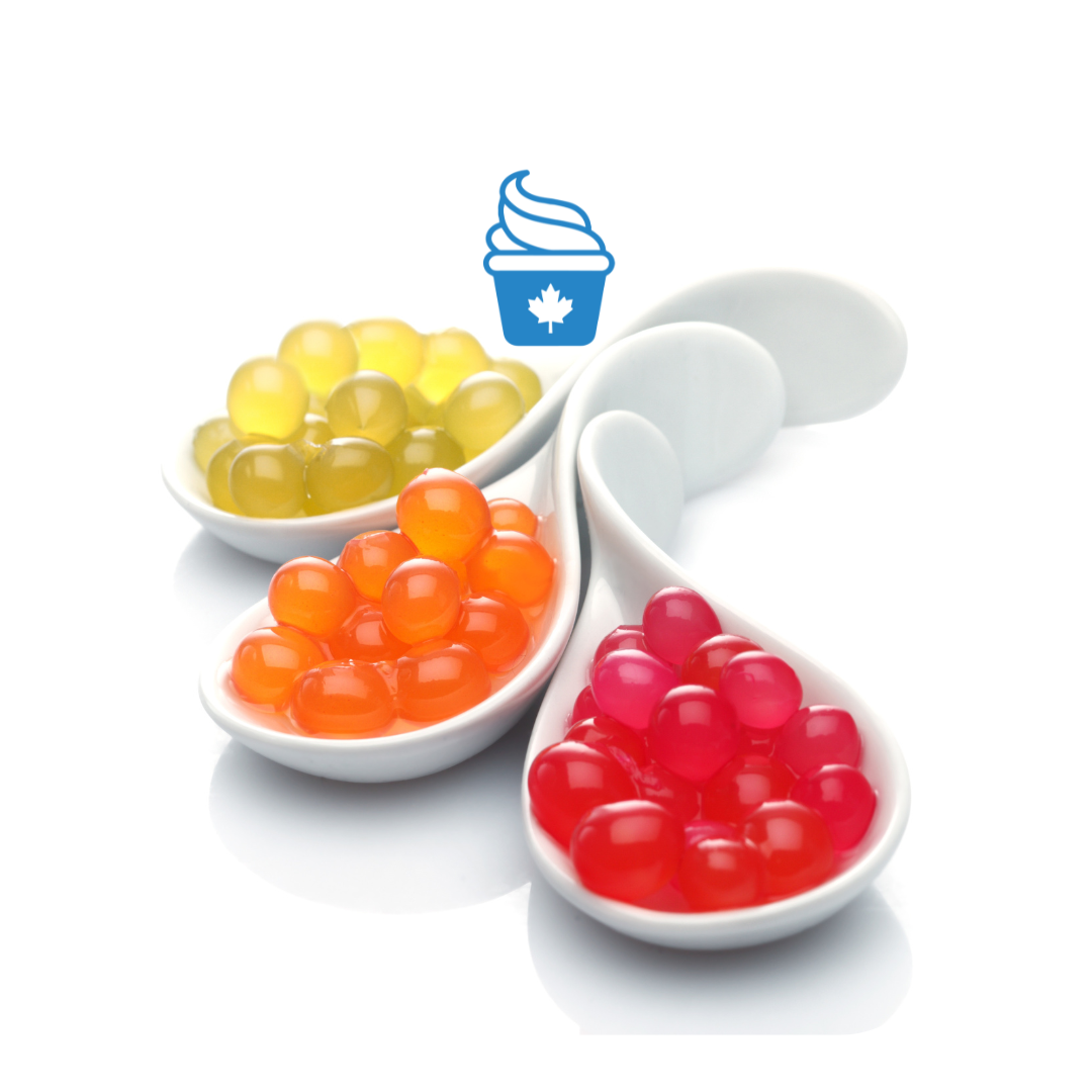 Dragon Fruit Bursting Boba (10% Real Fruit Juice) - Popping Boba - Bossen - Canada - Ships Free Within Canada on Orders Above CAD $199