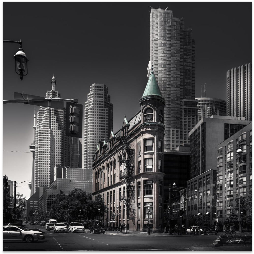 Wall art Canadian Flatiron Canvas Wall Art