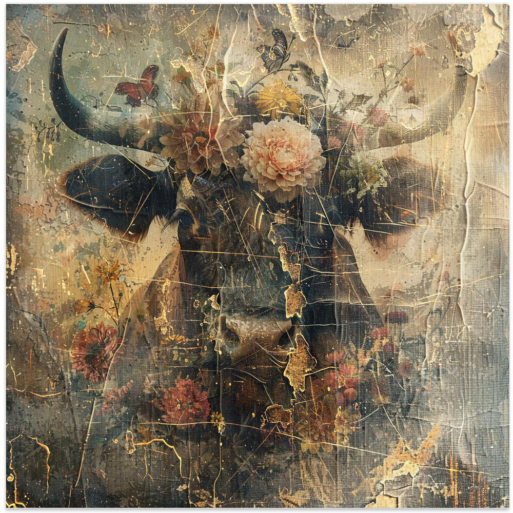 Wall art Floral Animals Vintage Art Illustration 10