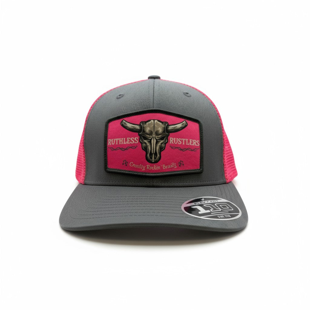 Ruthless Rustlers Country Rockin Beauty Premium Cap | Pink/Graphite