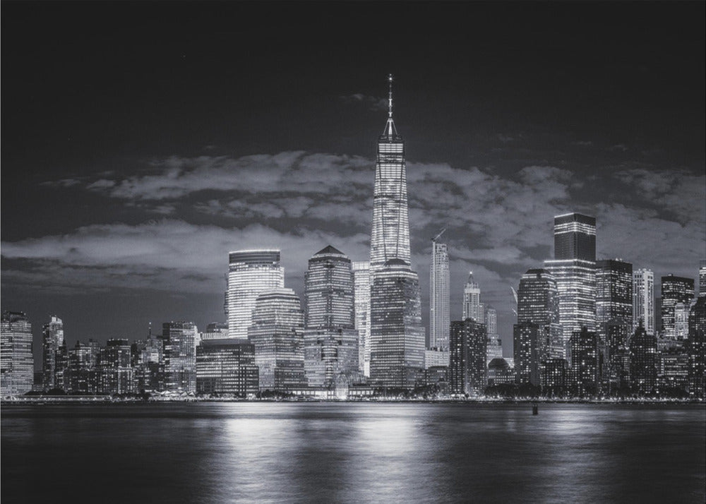 Wall art Gotham.  Manhattan skyline