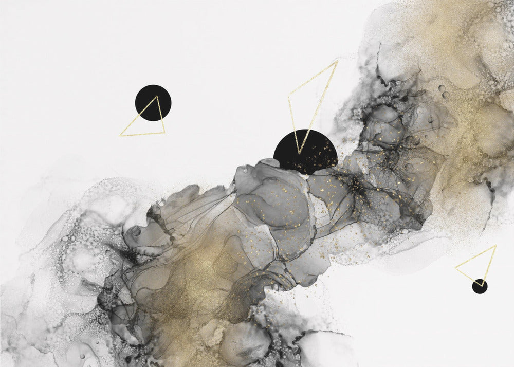 Wall art ALCOHOL INK Galaxy abstract