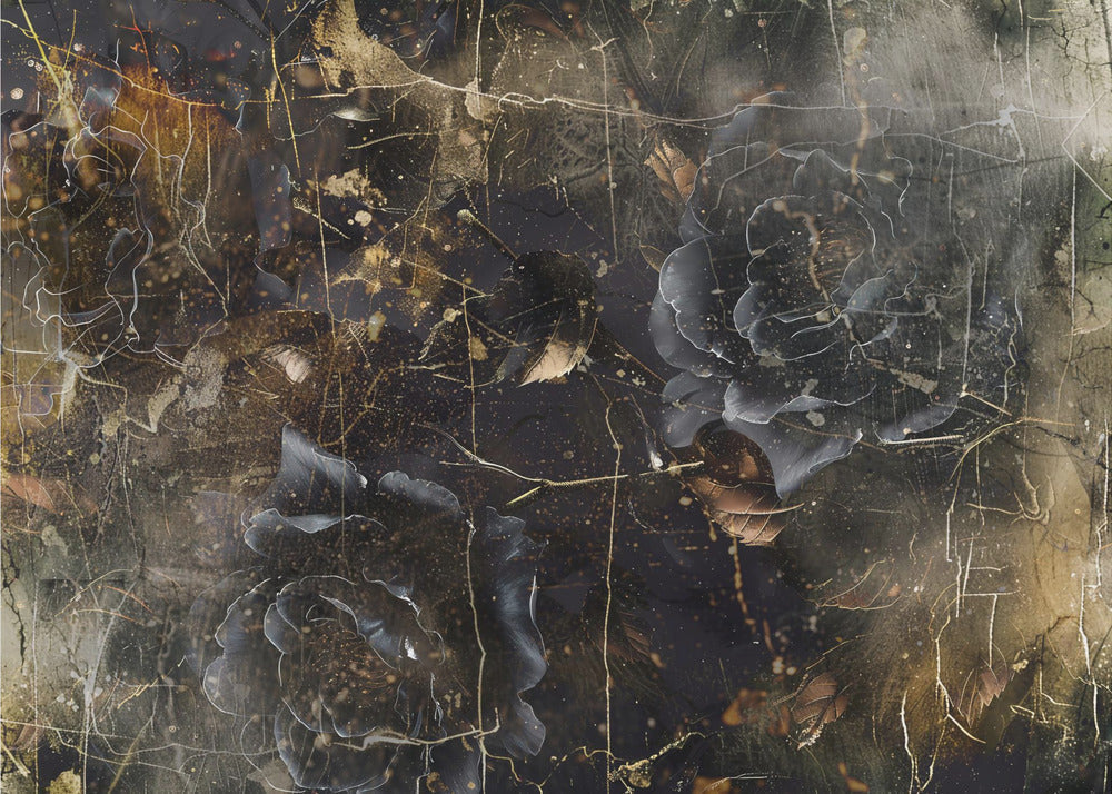 Wall Art Flowers Floral Art Illustration 03