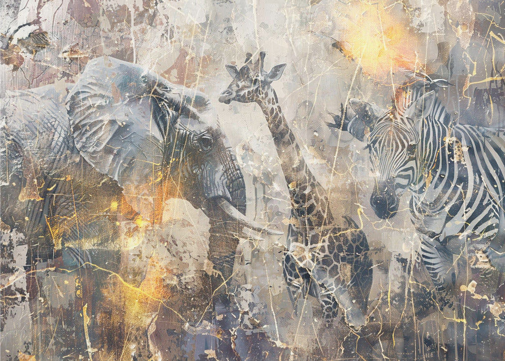 Wall art African Art Illustration Wallart 114