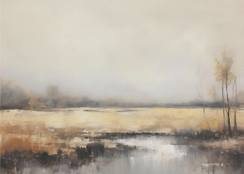 Wall art Horizontal Abstract Landscape 3