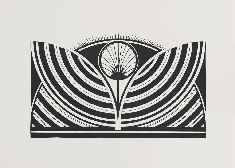 Wall art Stylized Floral Pattern