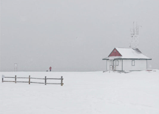 Wall art Guild House on the beach I Canvas Wall Art