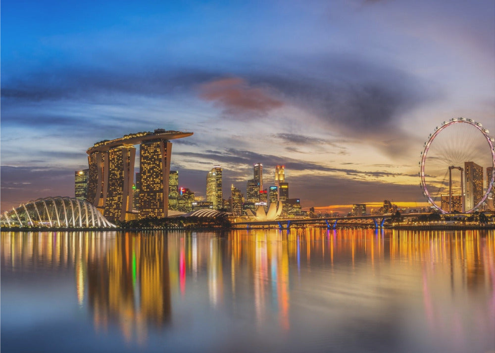 Wall art Sunset by the Bay