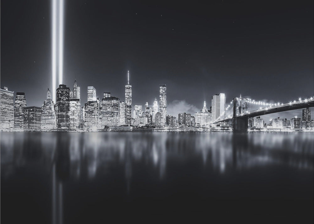 Wall art Unforgettable 9-11. Manhattan