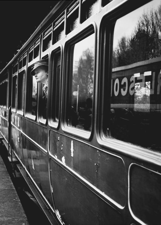 Wall art The Goodbye Girl ....leaving