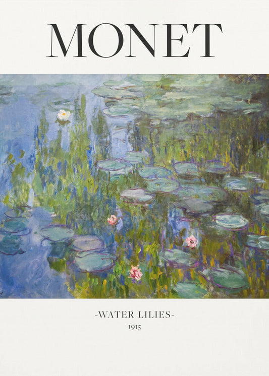 Water Lilies 1915 Monet