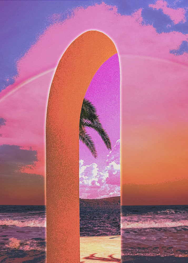 Wall art Portal Vaporwave