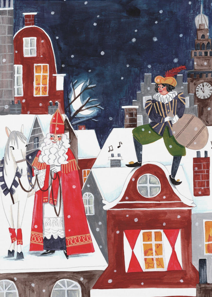 Wall art Saint Nicholas Canvas Print