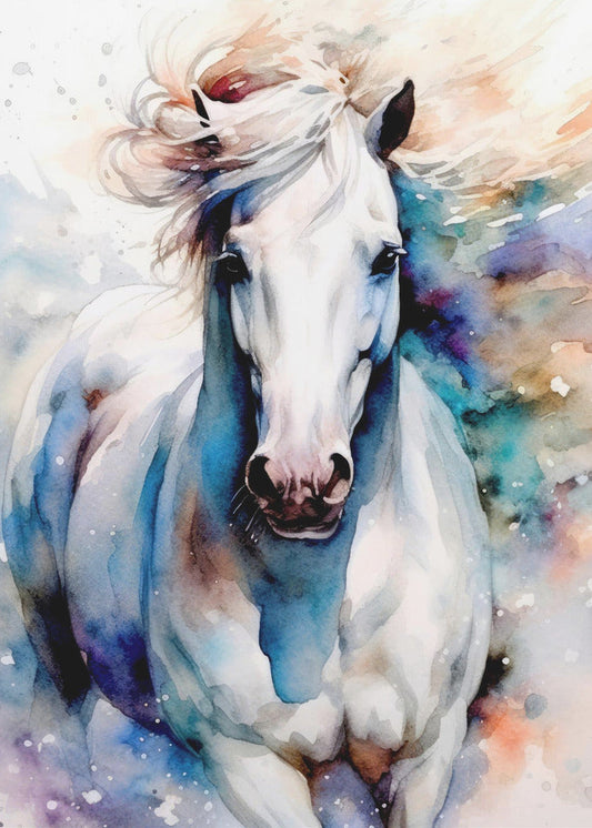 Watercolor Horse (1)