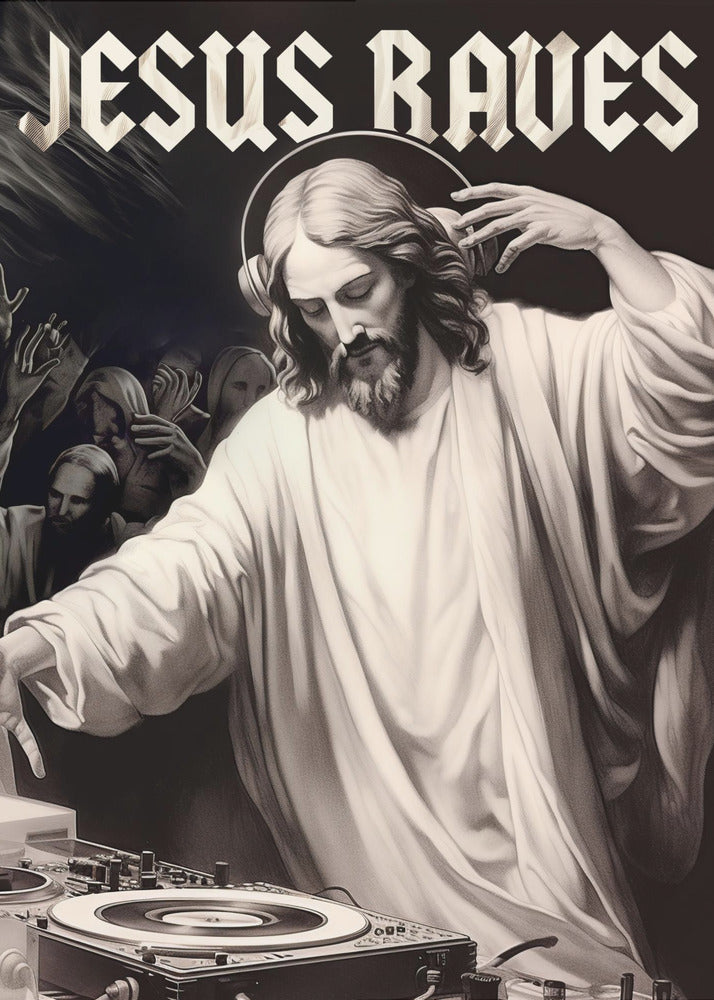 Wall art Jesus Raves