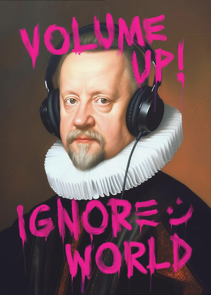 Volume Up Canvas Print