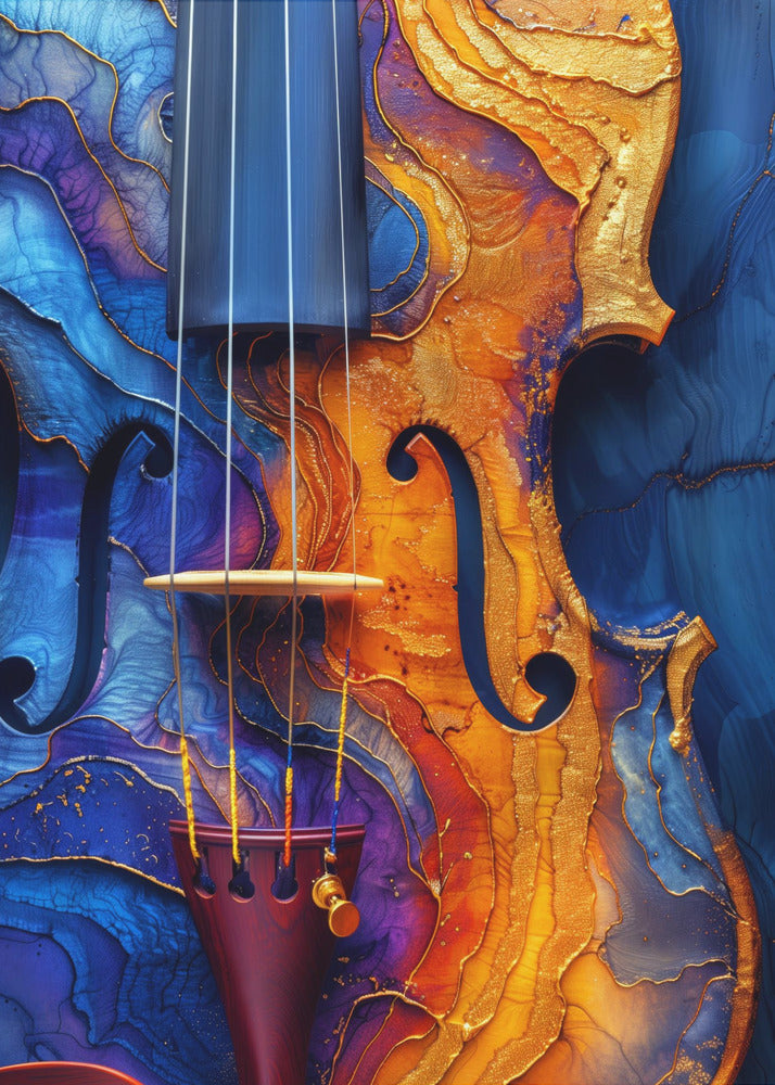 Wall art Music Violin 2 Canvas Print