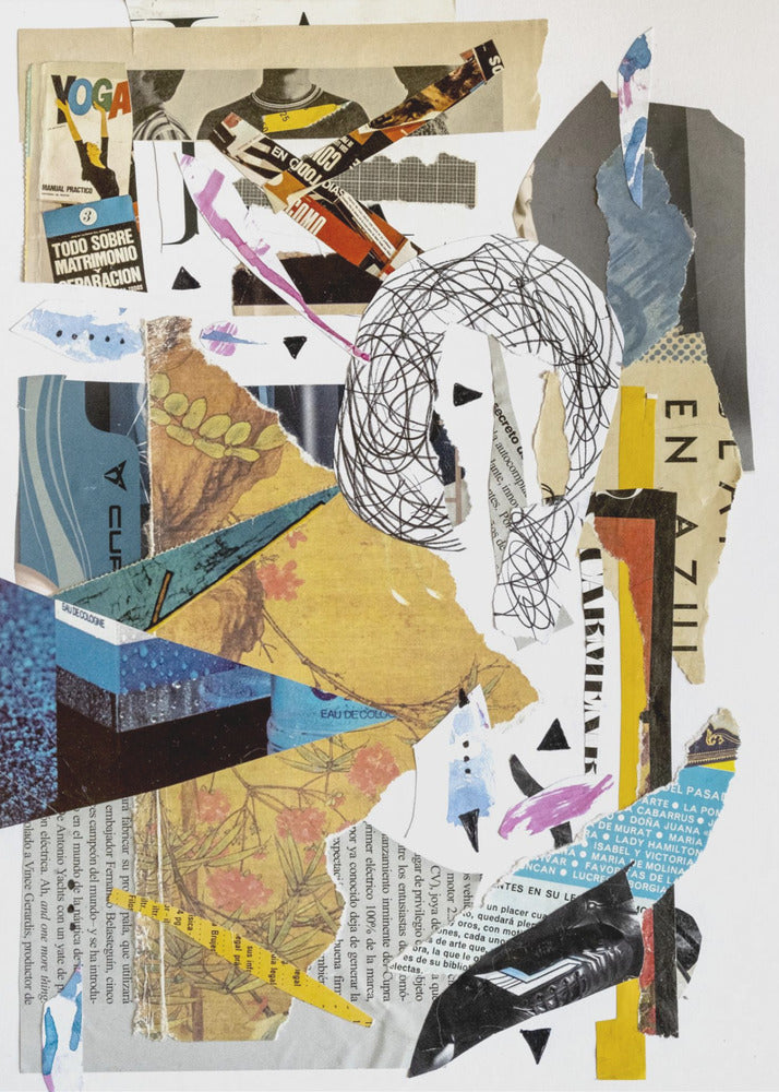 Wall art Abstract collage #2