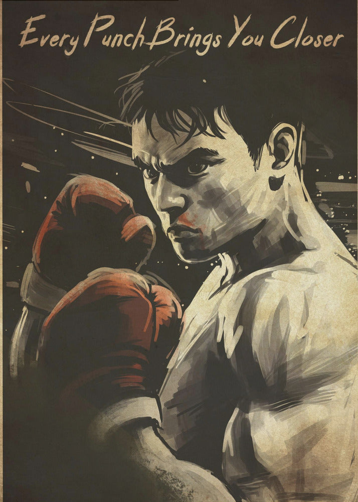 Wall art Every Punch Brings You Closer