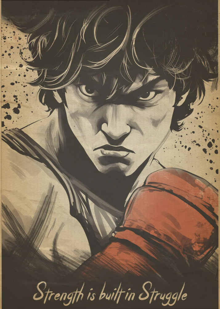 Wall art Strength Is Built In Struggle