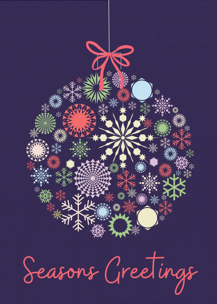 Wall art Snowflake ornament Canvas Print