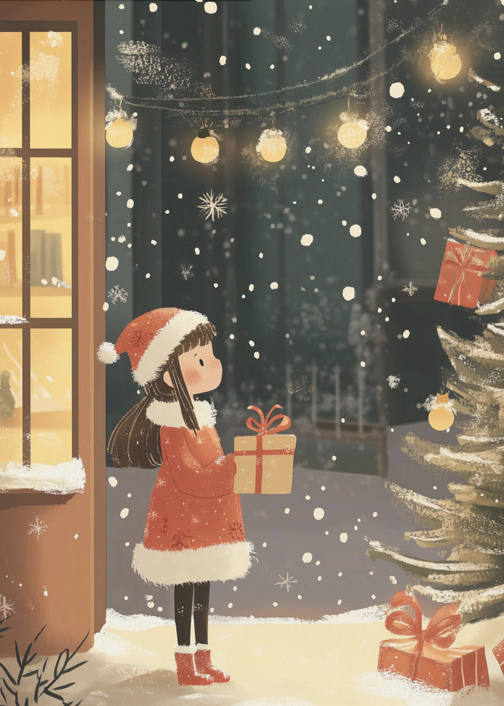 16″X20″ Canvas Custom Christmas Canvas Print