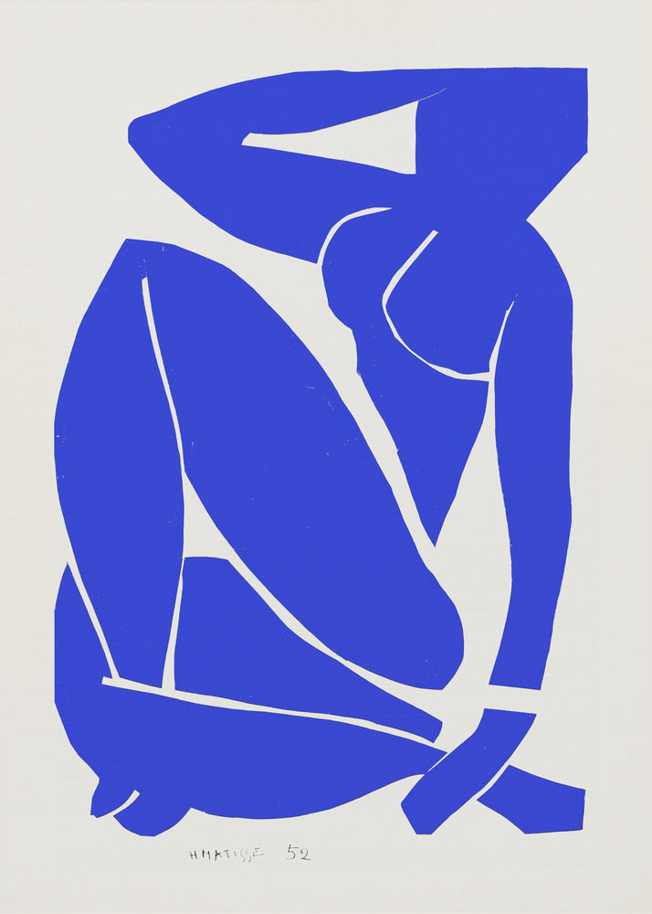 Wall art Nudo Blu III 1952