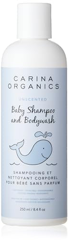 Carina Organics - Unscented Baby Shampoo & Body Wash (250ml)