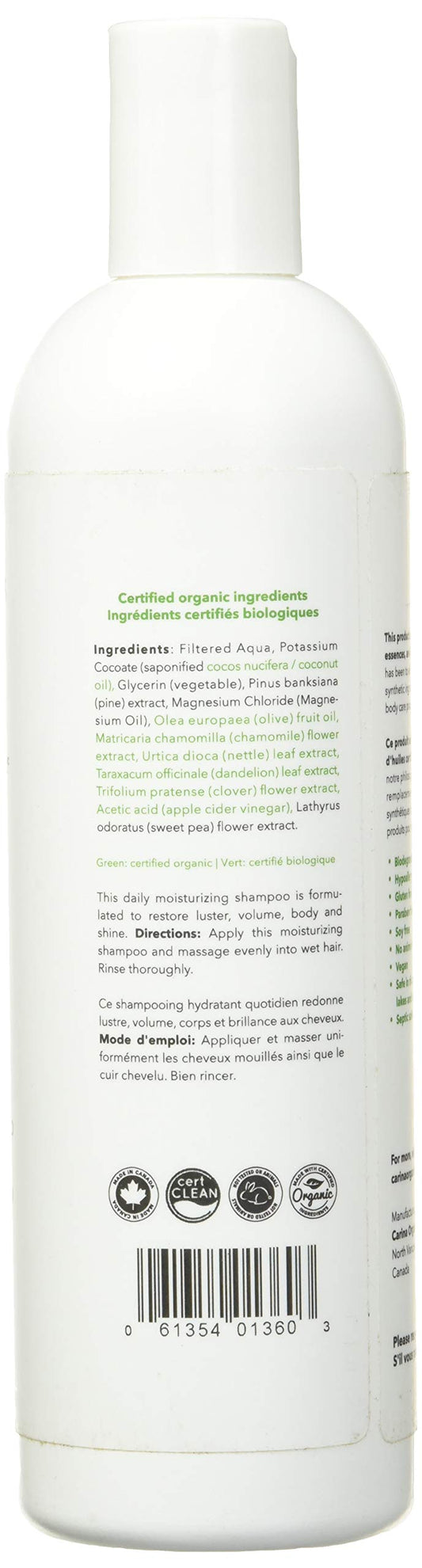 Carina Organics - Sweet Pea Shampoo (Daily) (360ml)