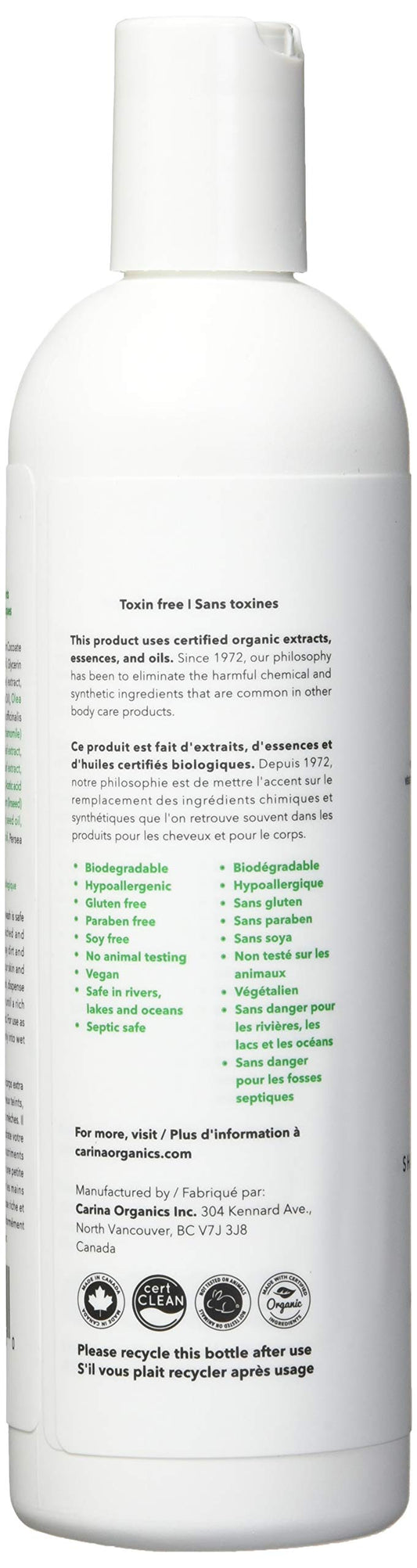 Carina Organics - Lavender Shampoo & Body Wash (360ml 12)