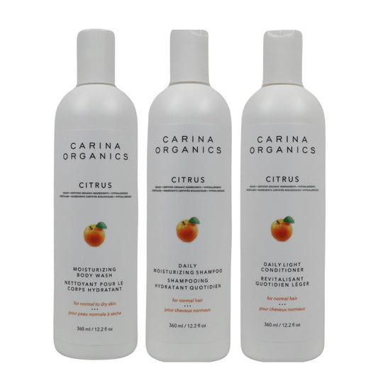 Carina Organics - Citrus Shampoo (Daily Moisturizing) (360ml)