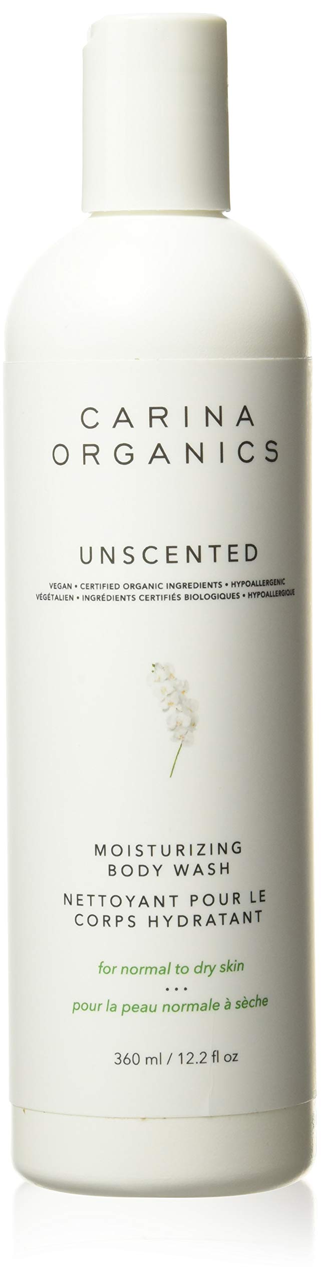 Carina Organics - Unscented Body Wash (360ml)