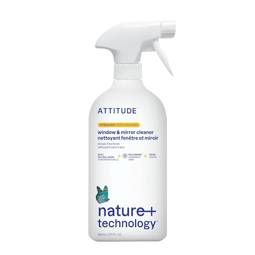 Attitude - Window & Mirror Cleaner (800ml 6)