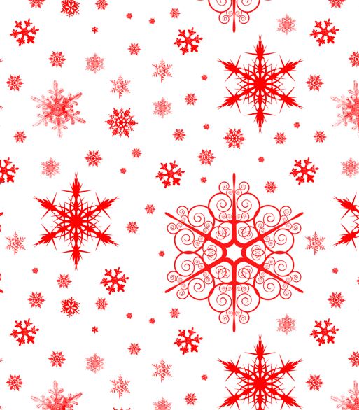Christmas Cracker Kit- Red Snowflakes