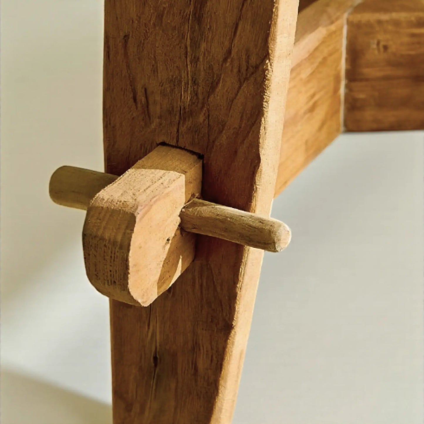 Table d'appoint Rembrandt en teck recyclé