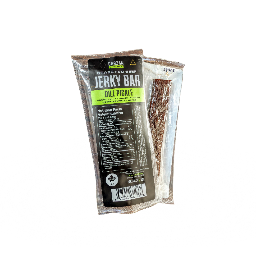 Dill Pickle Grass-Fed Beef Jerky Bars